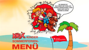 KNAX-Kinder-Sommerferien-Menü im Kinopolis Aschaffenburg