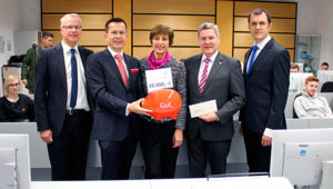 Sparkasse unterstützt die Hochschule Aschaffenburg